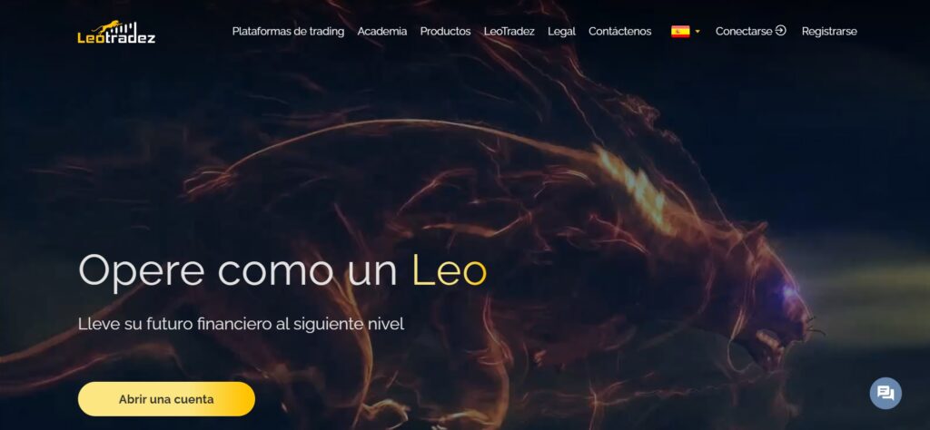 LeoTradez website